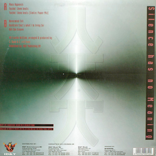 Low Frequency E.P. back cover