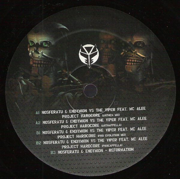 Project Hardcore.NL The Anthem back label
