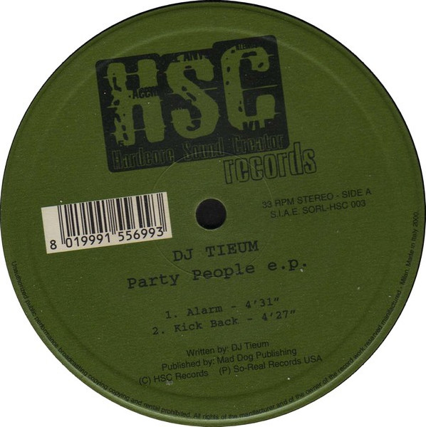Party People E.P. front cover