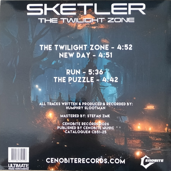 The Twilight Zone back cover