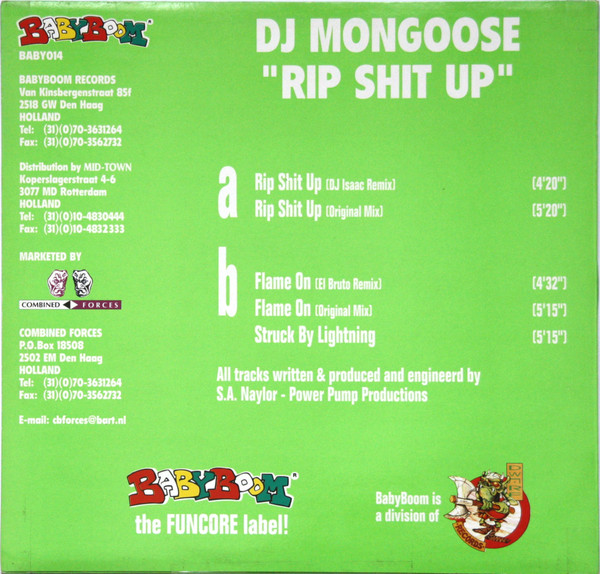 Rip Shit Up back cover