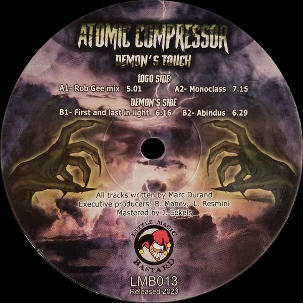 Demon's Touch front label