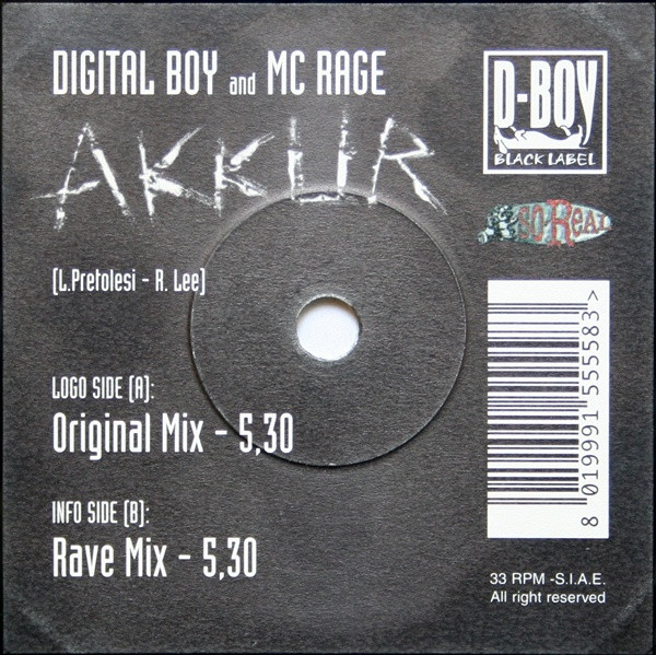 Akkur front label