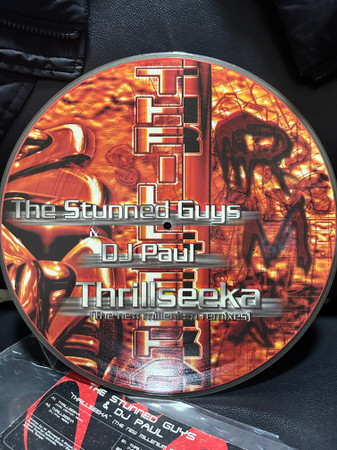 Thrillseeka (The New Millenium Remixes) front label