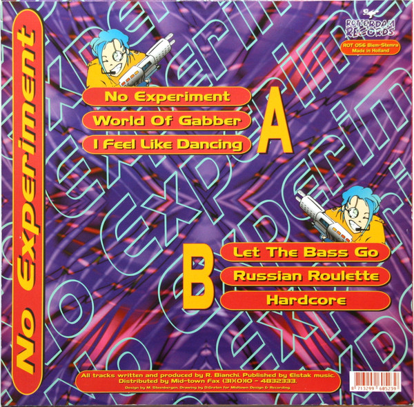 No Experiment back cover