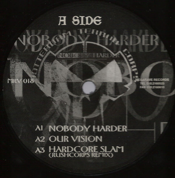Nobody Harder front label