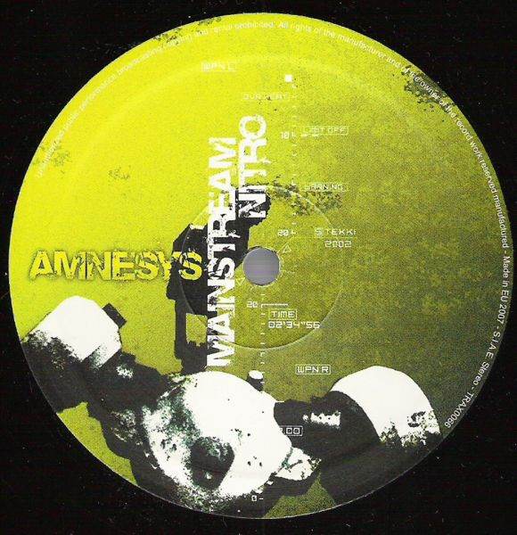 Mainstream Nitro front label