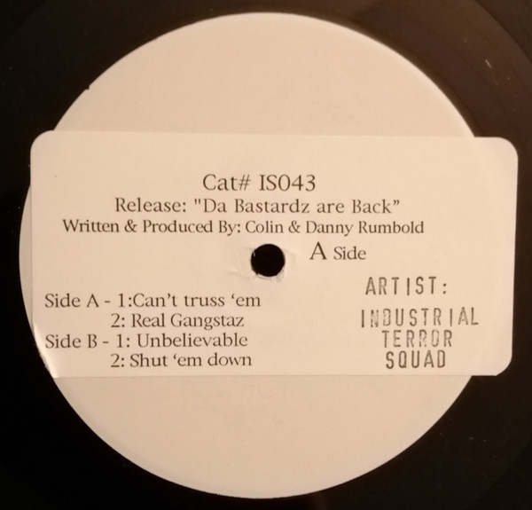 Da Basdardz Are Back front label