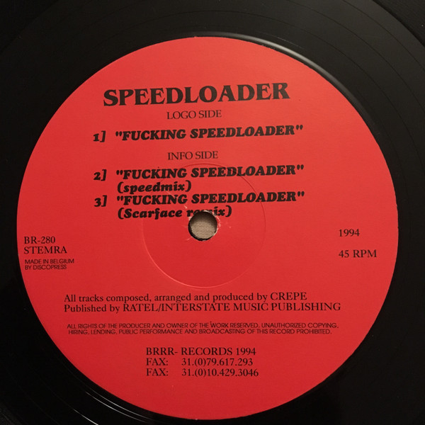 Fucking Speedloader front label
