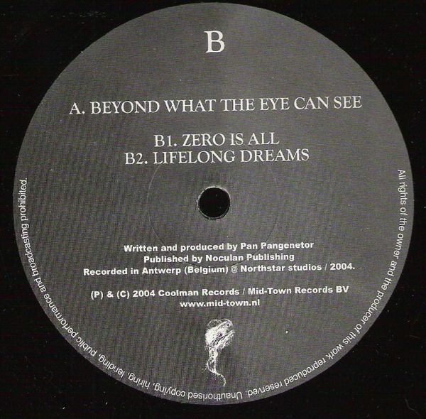 Beyond What The Eye Can See back label