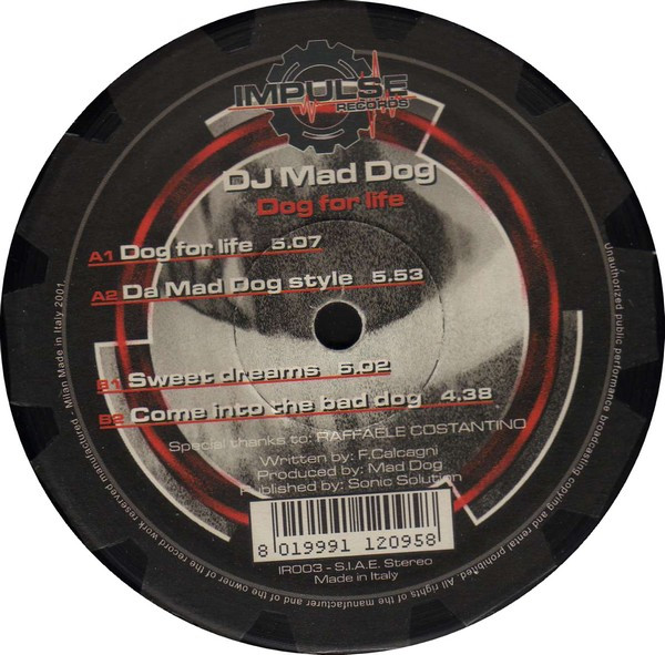 Dog For Life back cover