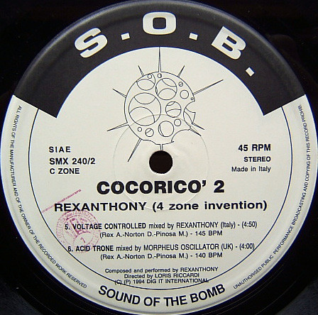 Cocorico' 2 front label