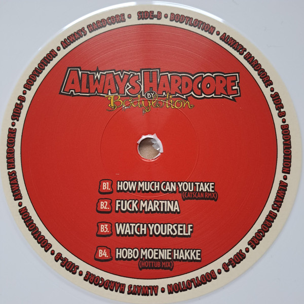 Always Hardcore back label
