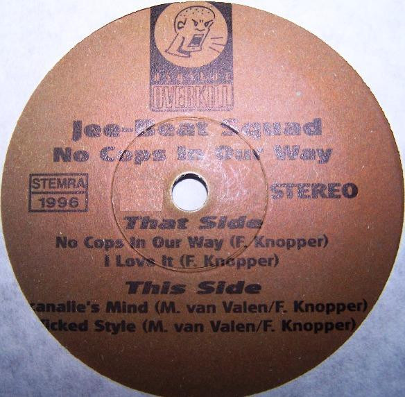 No Cops In Our Way back cover