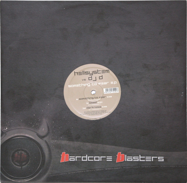 Something To Fear E.P. front label