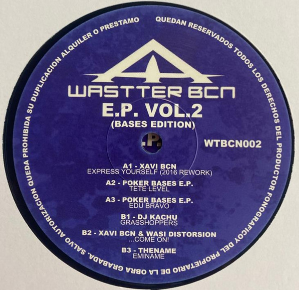 Wastter BCN E.P. Vol.2 (Bases Edition)