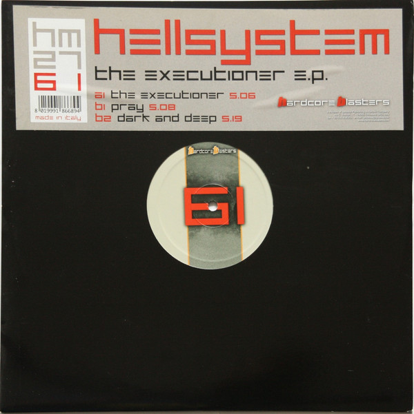 The Executioner E.P. back label