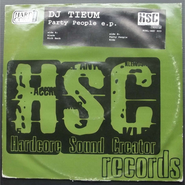 Party People E.P. front label