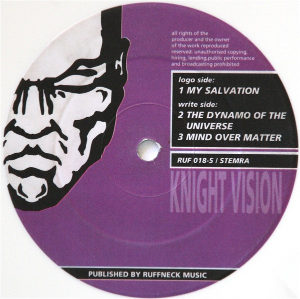 My Salvation back label