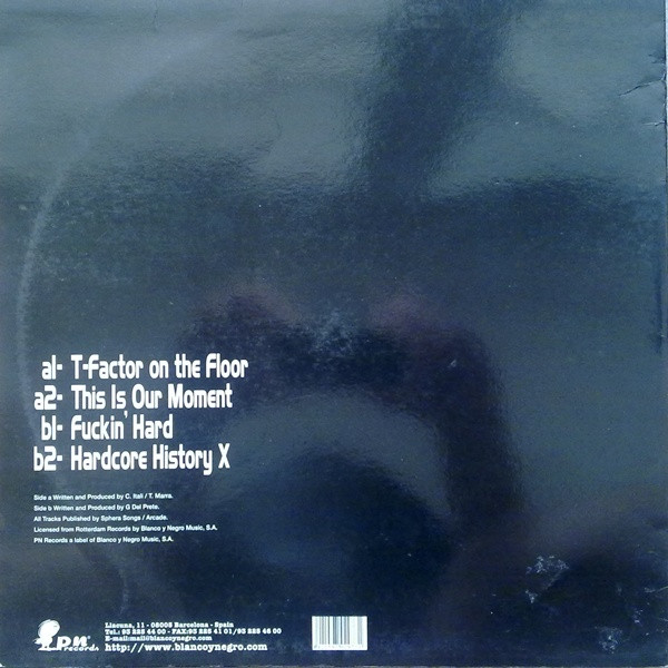 Newcomer's Anthem E.P. back cover