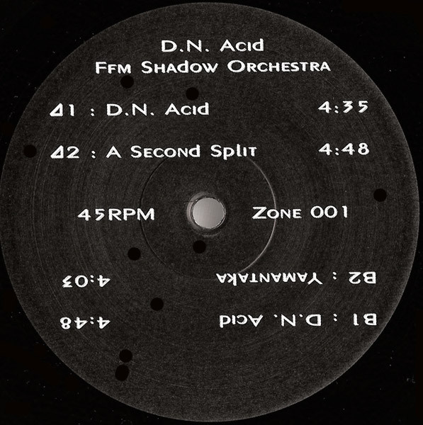 D.N. Acid front label