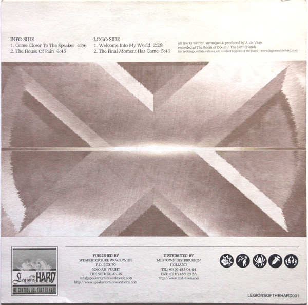 Come Closer To The Speaker back cover