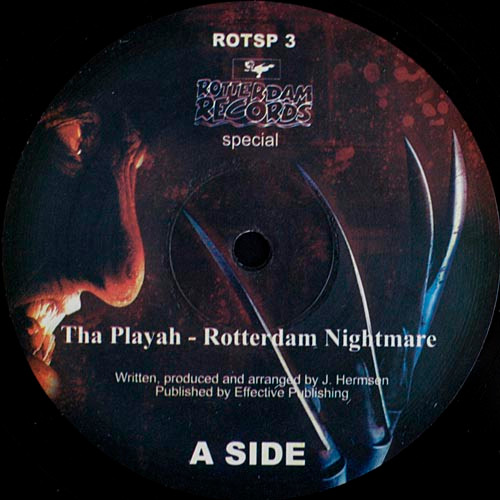 A Nightmare In Rotterdam - The Legend Returns (The Official Anthems) front label
