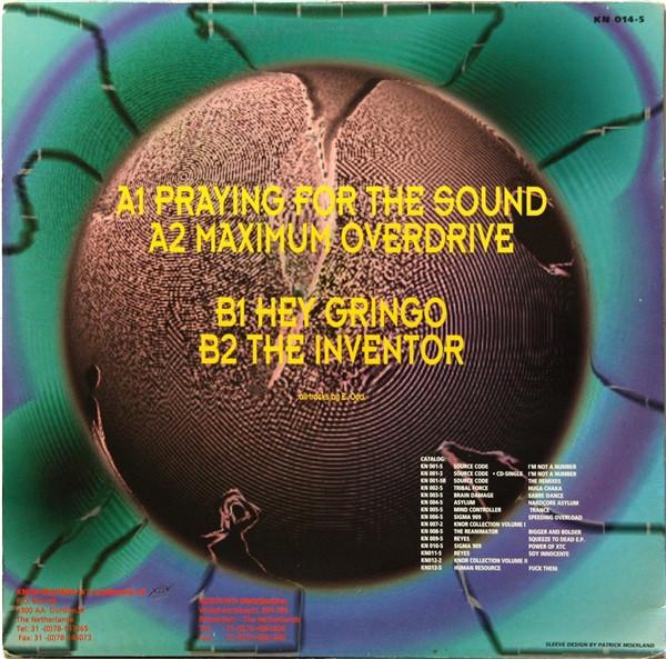 Praying For The Sound back cover