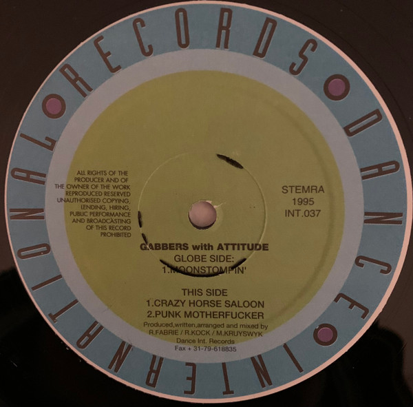 Punk Motherfucker front label