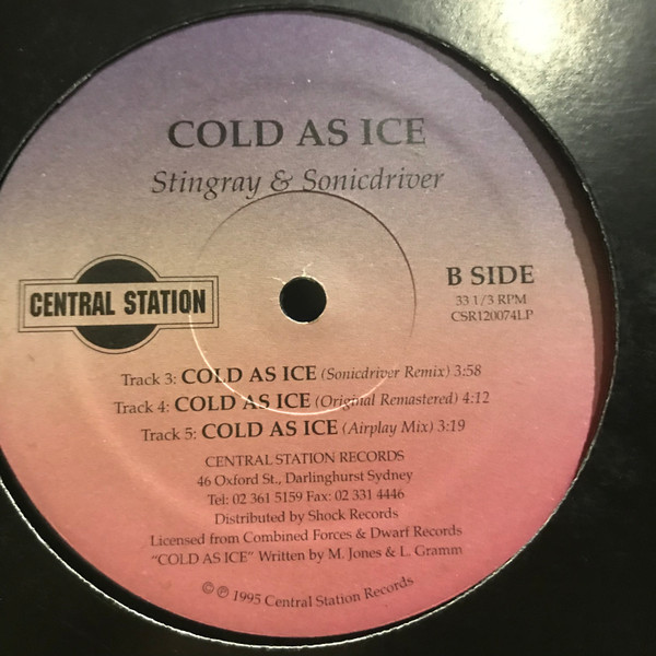Cold As Ice back cover