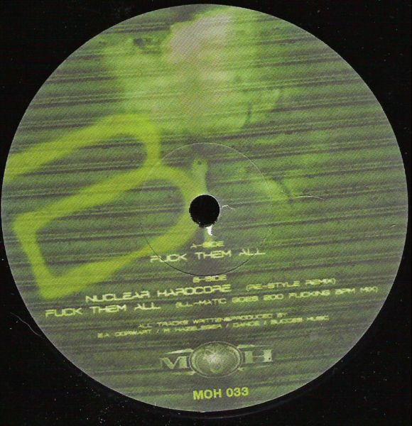 Fuck Them All back label