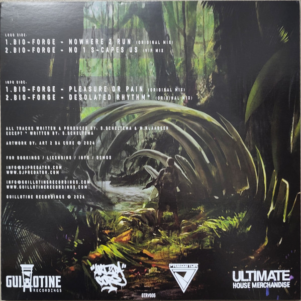 Nowhere 2 Run back cover