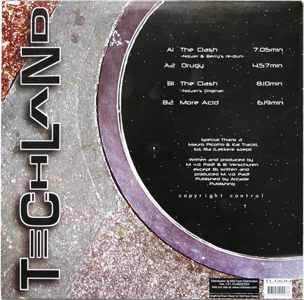 The Clash back cover