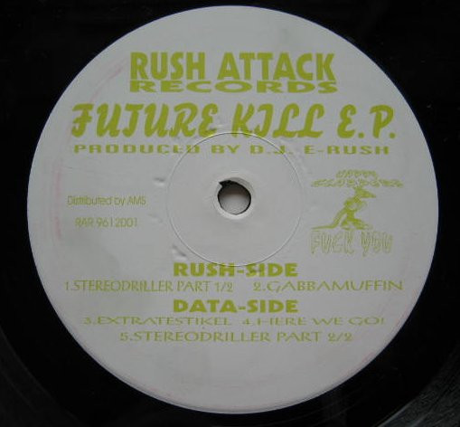 Fuck You: Future Kill E.P. front label