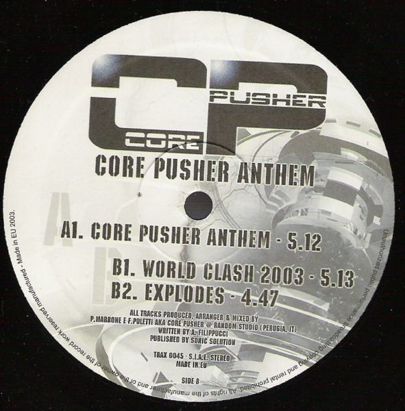 Core Pusher Anthem back cover