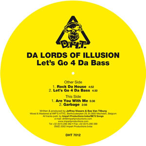 Let's Go 4 Da Bass front label