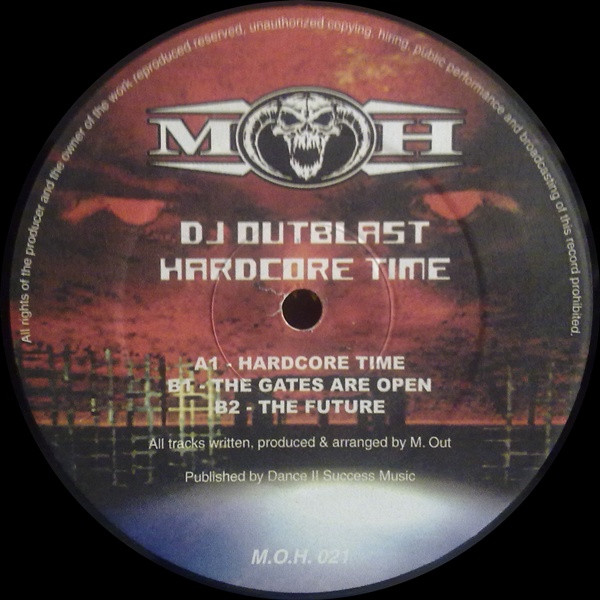 Hardcore Time back label