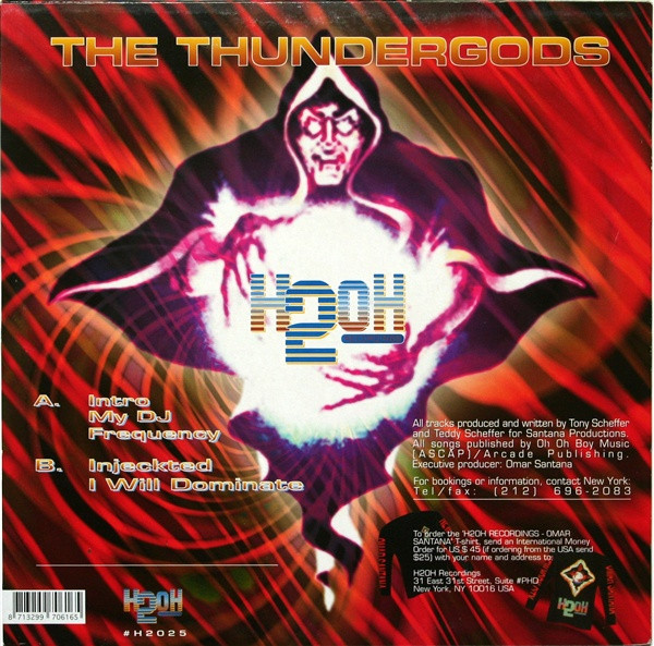 The Realm Of Thunder back cover