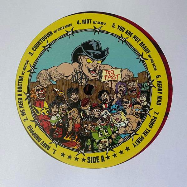 Too Fast front label