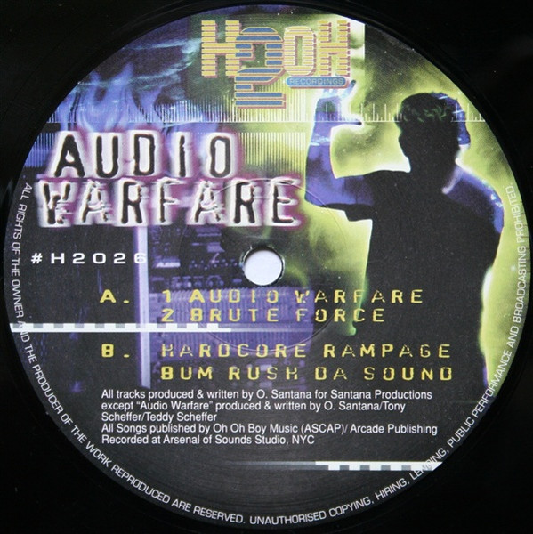 Audio Warfare front label