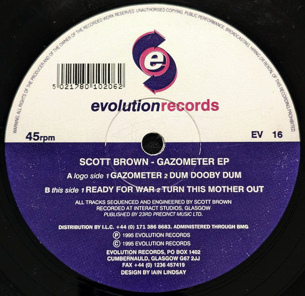 Gazometer EP front cover