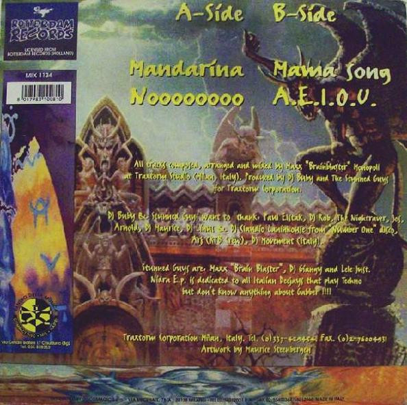 Nidra EP back cover