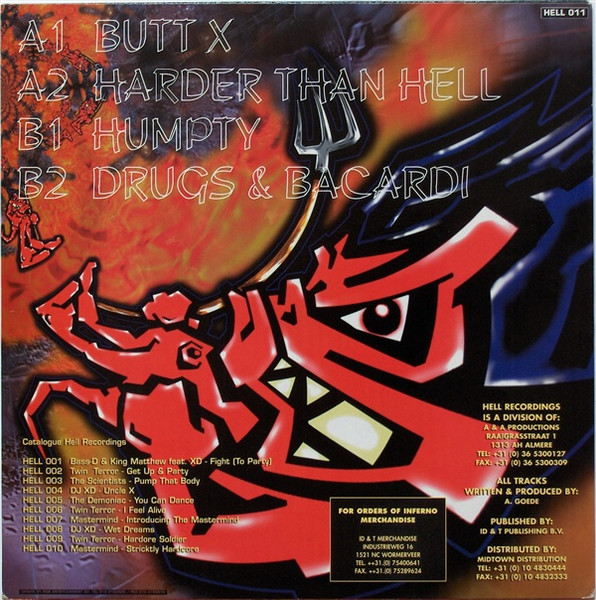 Butt X back cover