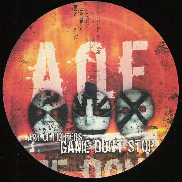 Game Don't Stop back label