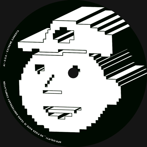 No Pizza Rave 15 Years Anniversary Compilation - Part 1 front label