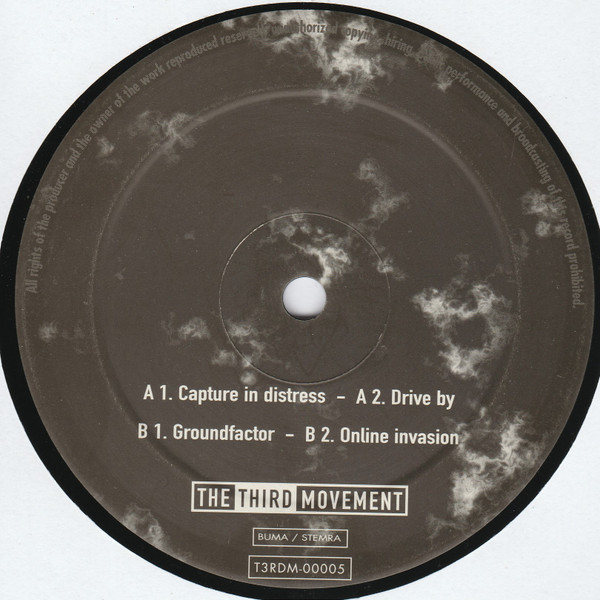 Capture In Distress back label