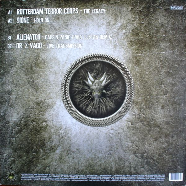 Members Of Megarave back cover