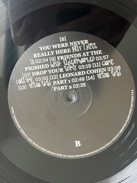 Harmony front label