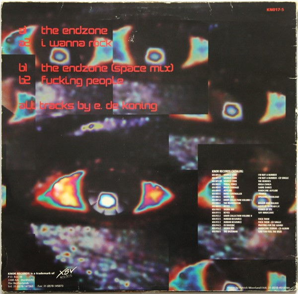 The Endzone back cover