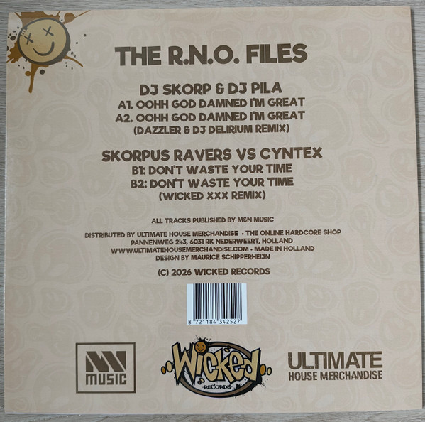 The R.N.O. Files front label